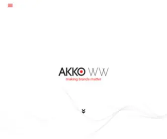 Akkoww.com(Making Brands Matter) Screenshot