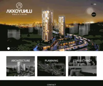 Akkoyunlumimarlik.com.tr(Akkoyunlu) Screenshot