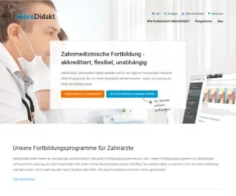 Akkredidakt.de(Unabhängige) Screenshot