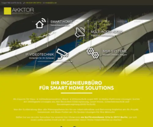 Akktor.de(Akktor GmbH) Screenshot