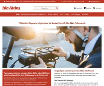 Akku-Mainz.de(E-Bike Akku Reparatur) Screenshot