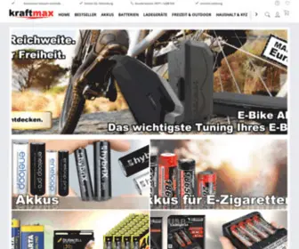 Akku-Onlinehandel.de(Shop für Batterien) Screenshot