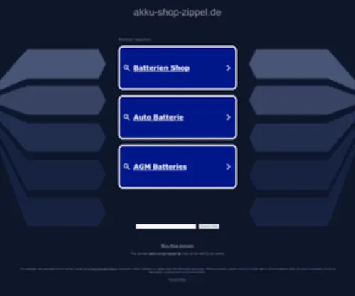 Akku-Shop-Zippel.de(Oldtimerbatterie) Screenshot