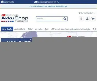 Akkushop-Turkiye.com(Akkushop-Türkiye) Screenshot