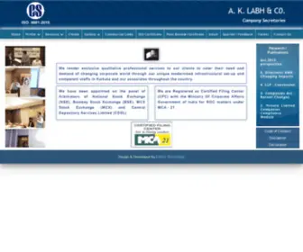 Aklabh.com(A K Labh) Screenshot