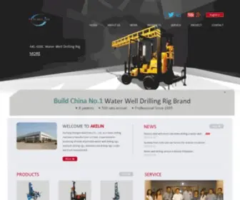 Akldrill.com(Drilling Rig) Screenshot