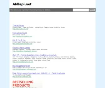 Akllapi.net(Agim Gashi) Screenshot