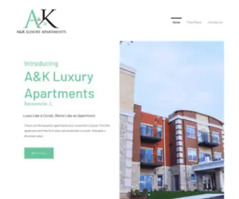 Akluxuryrentals.com(Looking For An Apartment) Screenshot