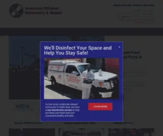 Akmco.com(American Kitchen Machinery and Repair) Screenshot