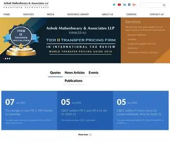 AkmGlobal.com(Accounting Firms in India) Screenshot