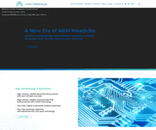 AKMMV.com(AKM Meadville) Screenshot