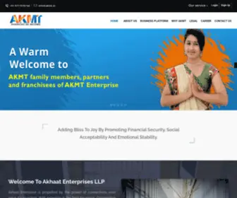 AKMT.in(AKHAAT ENTERPRISES LLP) Screenshot