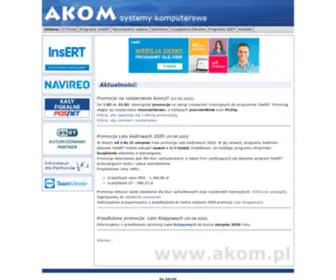 Akom.pl(Systemy komputerowe) Screenshot