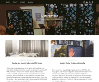 Akomljen.com(Alen Komljen) Screenshot