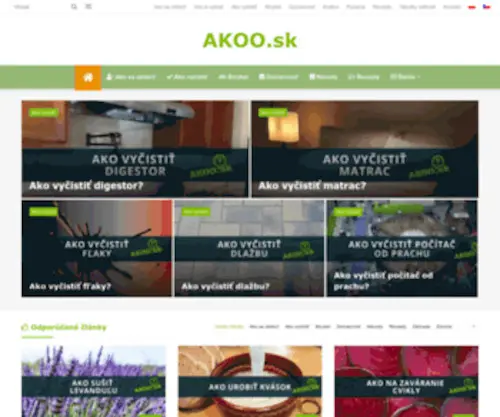 Akoo.sk(Web) Screenshot
