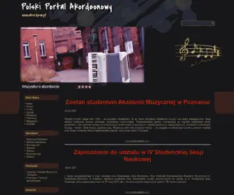 Akordeon.pl(Polski Portal Akordeonowy) Screenshot