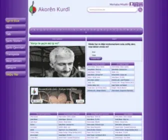 Akorenkurdi.com(Akorên) Screenshot