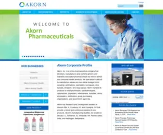 Akorn.com(Akorn Operating Company LLC) Screenshot