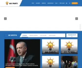Akparti.org.tr(AK PART) Screenshot