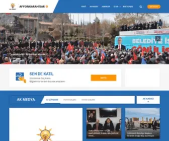 Akpartiafyonkarahisar.org.tr(Akpartiafyonkarahisar) Screenshot