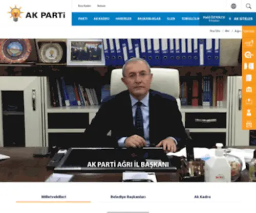 Akpartiagri.org.tr(Ağrı) Screenshot