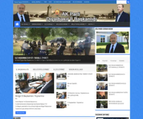 Akpartidiyarbakir.com(Akpartidiyarbakir) Screenshot