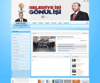 Akpartieyup.com(AK PARTİ EYÜP İLÇE BAŞKANLIĞI) Screenshot