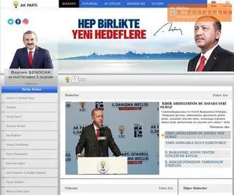 Akpartiistanbul.com(Akpartiistanbul) Screenshot