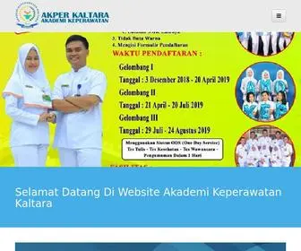 Akperkaltara.ac.id(Menyajikan informasi seputar Akademi Keperawatan Kaltara (akperkaltara)) Screenshot