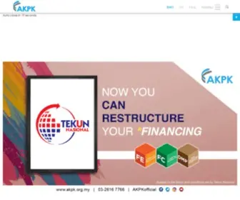 AKPK.org.my(Home Page) Screenshot