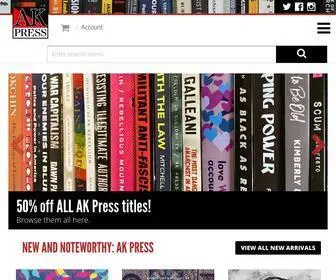 Akpress.org(Worker-run. Collectively-managed. Anarchist publishing and distribution since 1990) Screenshot