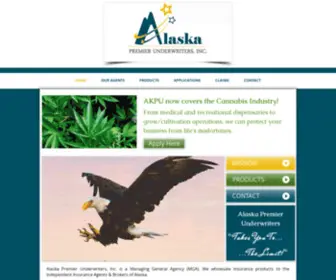 Akpu.com(Alaska Premier Underwriters) Screenshot