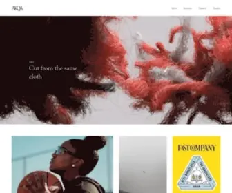 Akqa.com(AKQA is an ideas and innovation company) Screenshot
