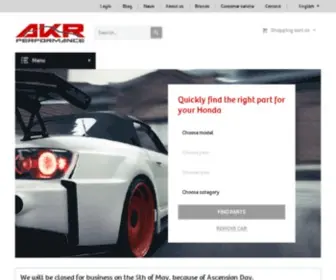 AKR-Performance.com(Honda & Acura tuning and maintenance parts) Screenshot