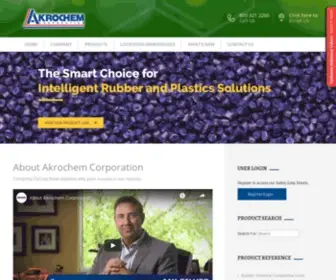 Akrochem.com(Akrochem Corporation) Screenshot
