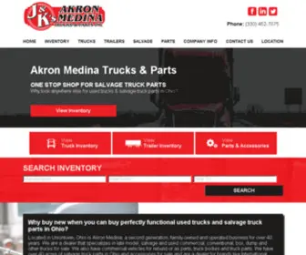 Akron-Medina.com(Akron-medina trucks) Screenshot