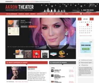 Akron-Theater.com(Akron Theater) Screenshot