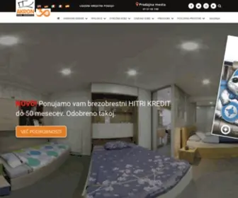 Akron.si(Vgradne omare in pohištvo po meri) Screenshot