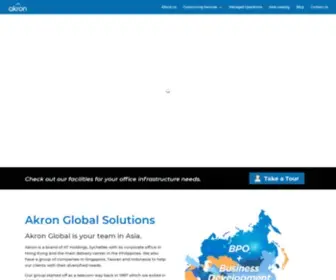 AkronGlobalsolutions.com(AkronGlobalsolutions) Screenshot