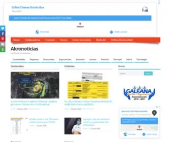 Akronoticias.com(Las Noticias de Chihuahua) Screenshot
