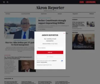 Akronreporter.com(Akron Reporter) Screenshot