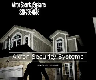 Akronsecuritysystems.net(Security Systems) Screenshot