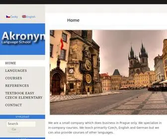 Akronym.cz(Language School) Screenshot