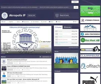 Akropolisif.com(Akropolis IF) Screenshot
