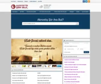 Akrostissiirbul.com(Akrostiş) Screenshot