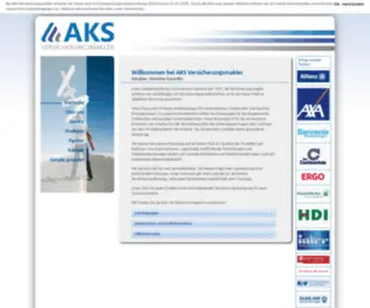 AKS-SB.de(AKS Versicherungsmakler) Screenshot