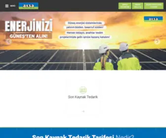 Aksaelektrik.com.tr(Ana Sayfa) Screenshot