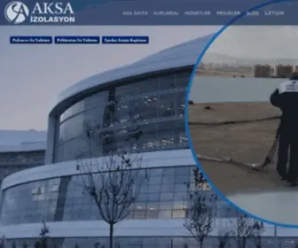 Aksaizolasyon.com(AKSA) Screenshot