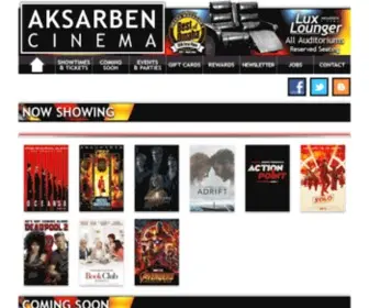 Aksarbencinema.com(Aksarben Cinema) Screenshot
