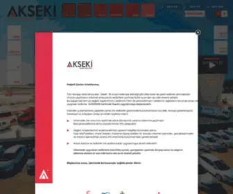 Aksekiyapi.com(Akseki Yap) Screenshot